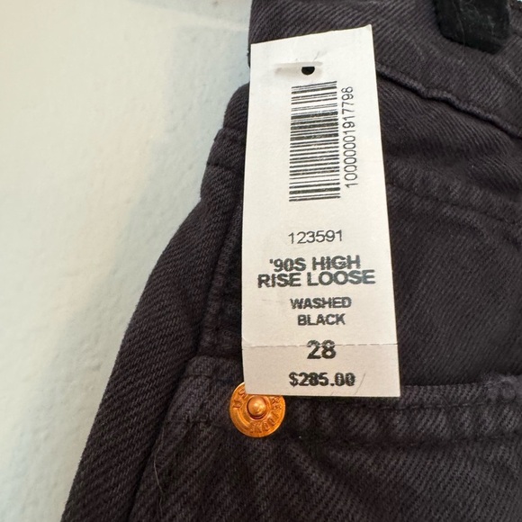 NWT RE/DONE 90s High Rise Loose Jeans - Picture 5 of 15